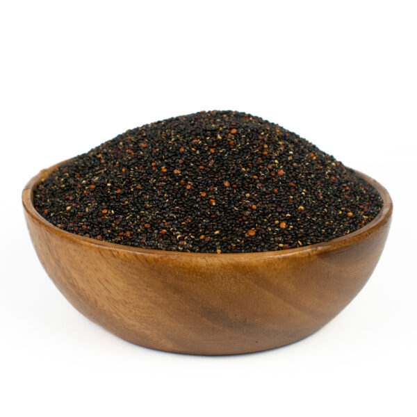Semillas de quinoa negra